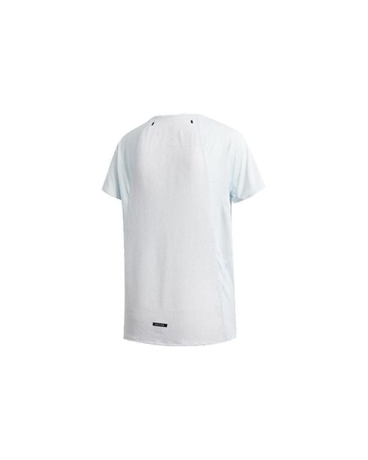 Adidas Blue (Wmns) Heat.Rdy Tee Running Sports Short Sleeve