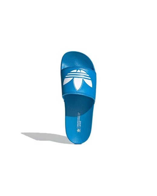 Adidas Blue Adilette Lite Slide 'Bright' for men