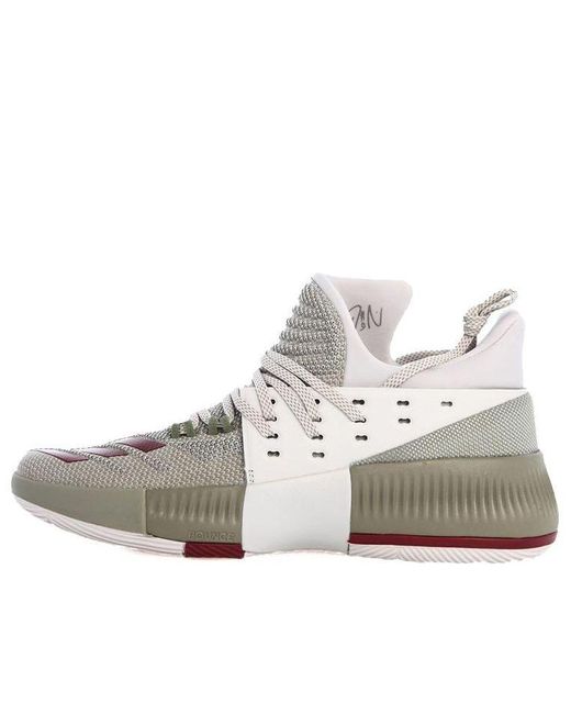 adidas Dame 3 'west Campus' in White for Men | Lyst