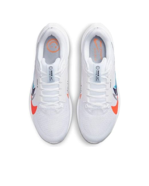 Nike Blue Air Zoom Pegasus 40 Prm Multi Color' for men