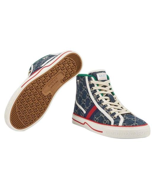 Gucci Blue (Wmns) Tennis 1977 High 'Denim'