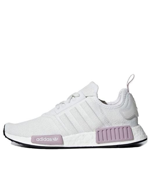 Adidas White (Wmns) Nmd_R1 Orchid'