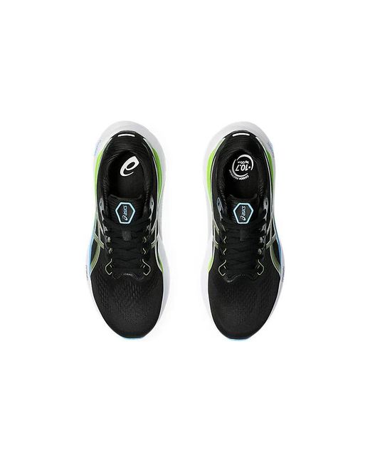 Asics Brown Gel-Kayano 30 Electric Lime' for men