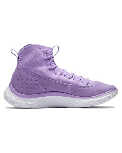 Under Armour Purple Curry 4 Flotro 'Vivid' for men