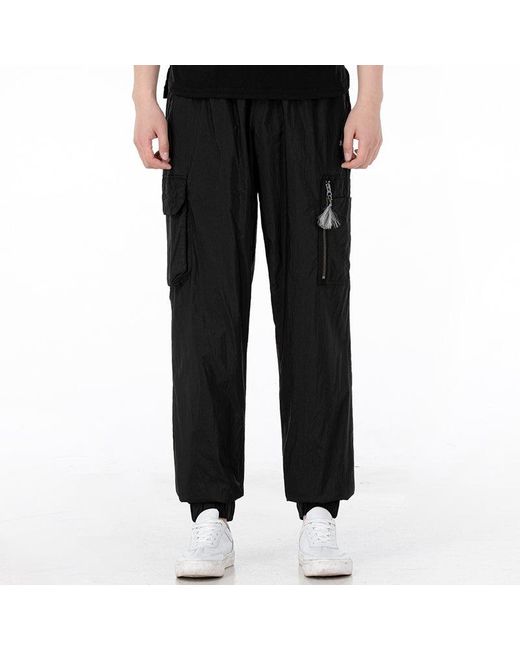 PUMA Black Paisley Cargo Pant for men