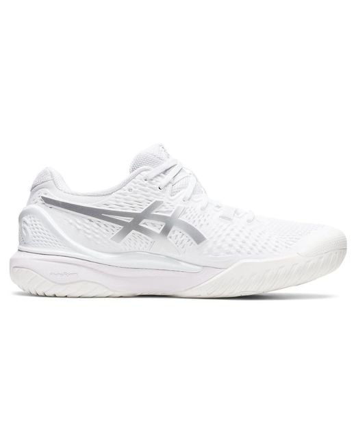 Asics White Gel-resolution 9 Shoes