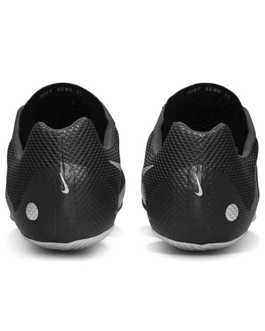 Nike Black Rival Sprint Track & Field Sprinting Spikes for men