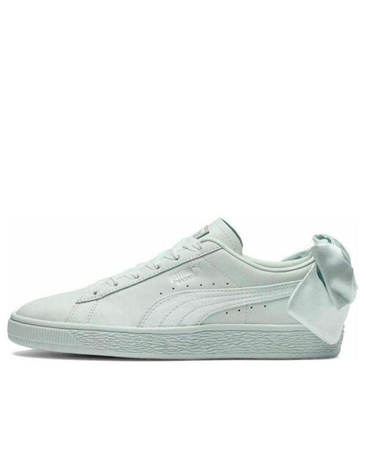 PUMA Blue (Wmns) Basket Bow 'Peppermint'