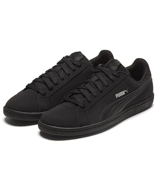 PUMA Black Smash Buck/ Low Casual Board Shoes for men