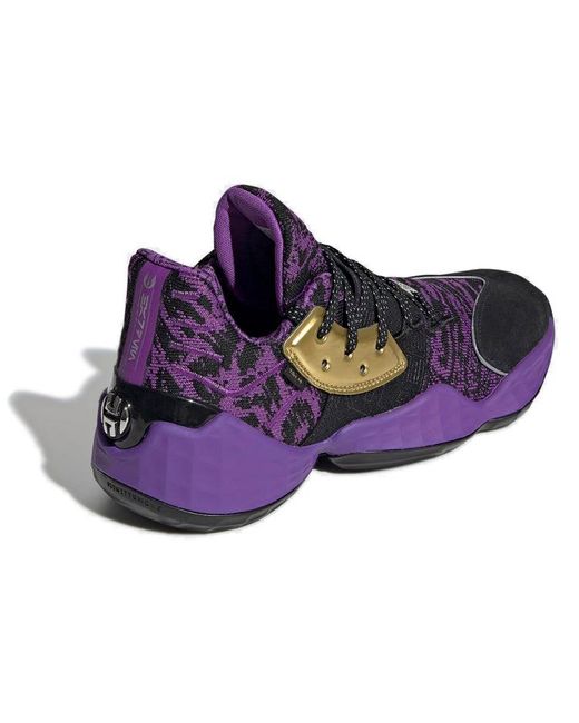 Adidas Purple X Star Wars Harden Volume 4 'Lightsaber' for men
