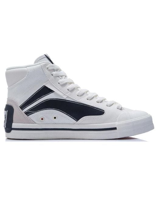 Li-ning White X Disney Mickey X Keith Haring Series Mid for men
