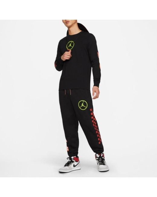 Nike Black Sports Sweatpants for men