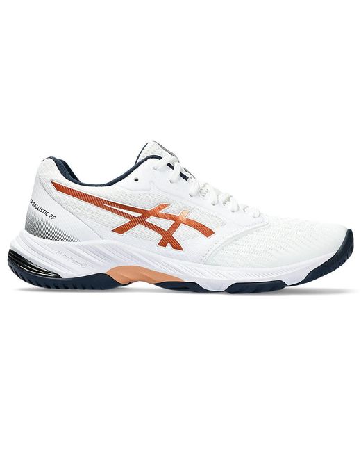 Asics White Gel-Netburner Ballistic Ff 3 for men