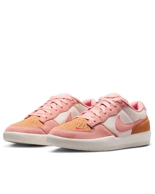 Nike Pink Sb Force 58 'Pale Ivory Copper Moon Gum Light Apricot Agate' for men