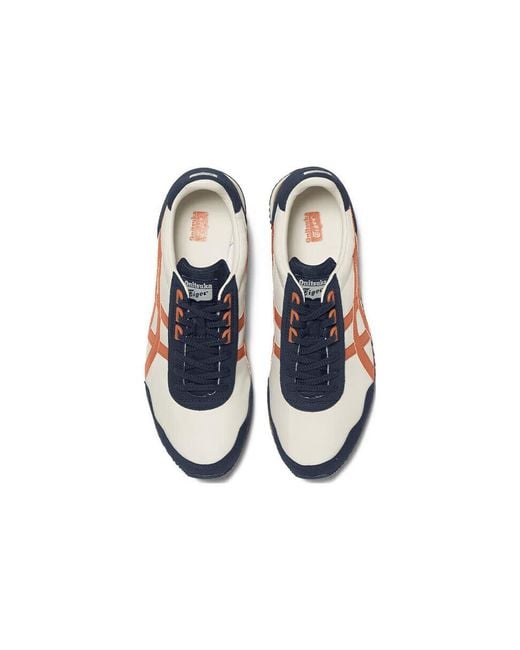Onitsuka Tiger Blue Dualio Marathon Running Shoes for men