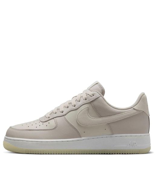 Nike Gray Air Force 1 '07 Lv8 'Light Bone' for men