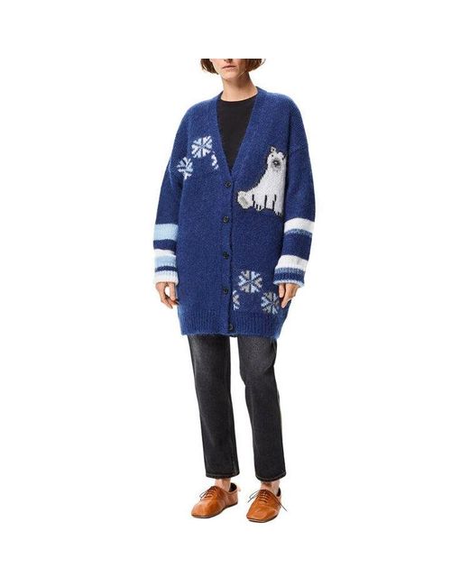Loewe Blue (Wmns) Ss21 Large Multi-Color Cardigan