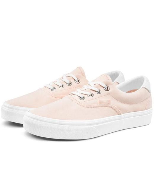 Vans Era 59 Brushed Twill Vanilla Cream Snow in Pink for Men Lyst UK