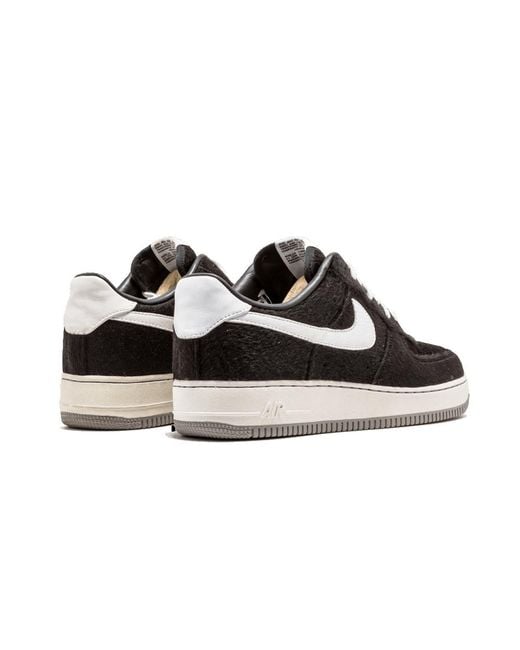 Nike Black Air Force 1 Low Prm Tz 'Bearbrick' for men