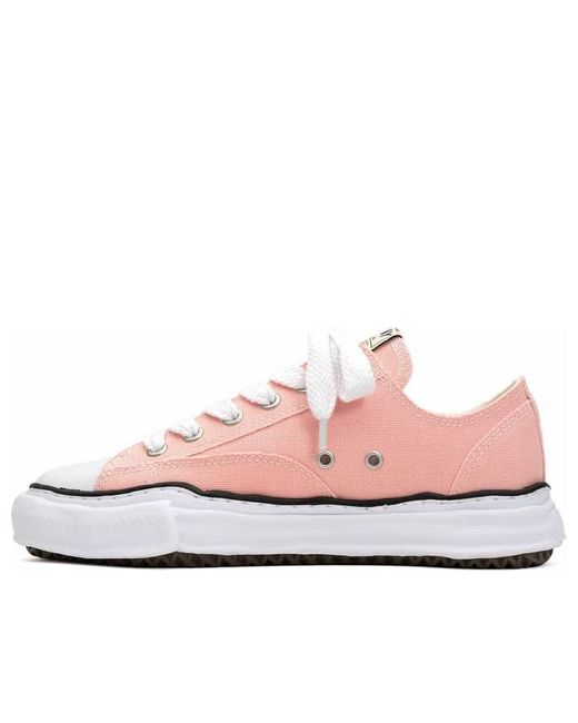 Maison Mihara Yasuhiro Pink Peterson Og Sole Canvas Low for men
