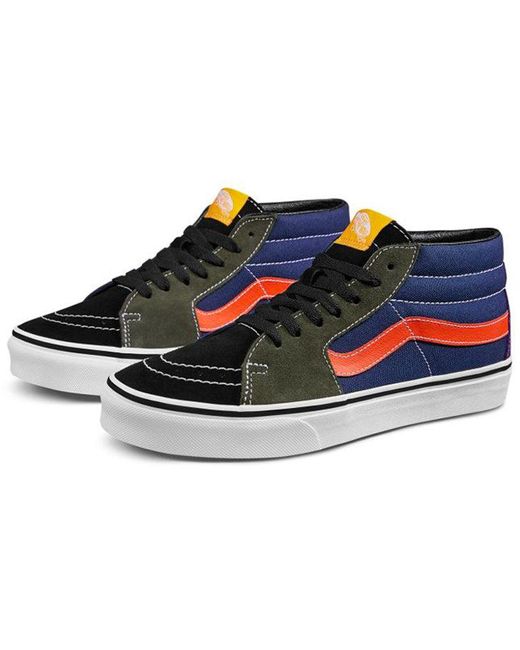 Vans Blue Mix Match Sk8Mid for men