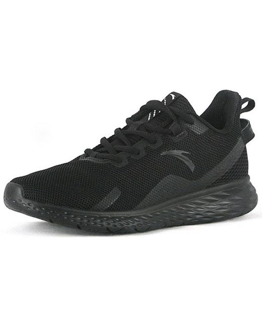 Anta Black Running Shoes for men