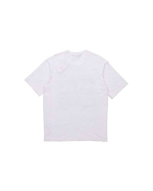 Adidas White Originals Msg Ss Tee Earth Logo Short Sleeve for men