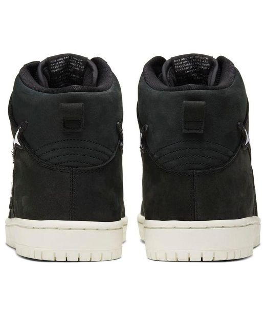 Nike Black X Oski Sb Dunk High Label' for men