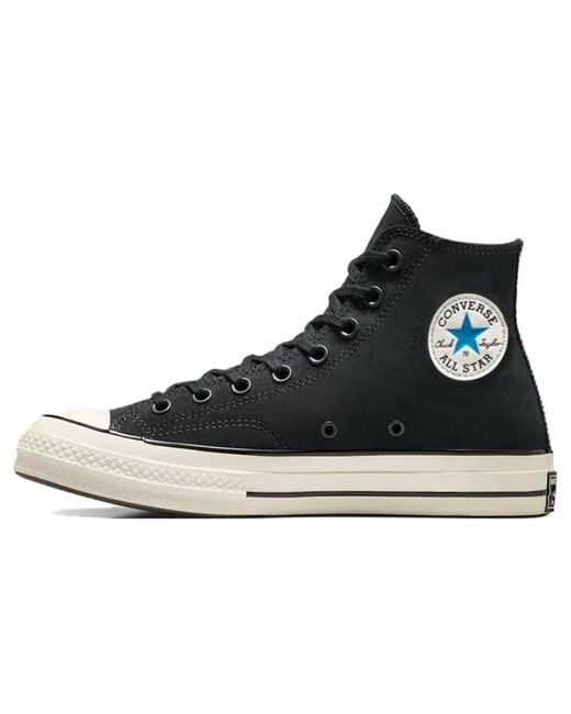 Converse Black Chuck 70 High 'Suede' for men