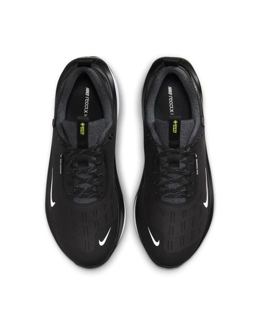 Nike Black Infinityrn 4 Gore-tex Waterproof Road Running Shoes for men