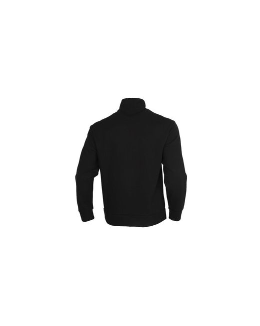 PUMA Black Athleisure Casual Sports Stand Collar Knit Jacket for men