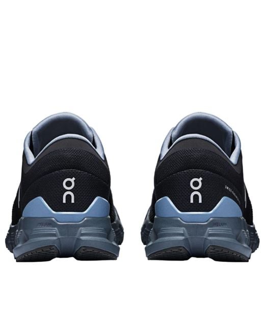 On Shoes Blue Cloud X 4 Chambray' for men