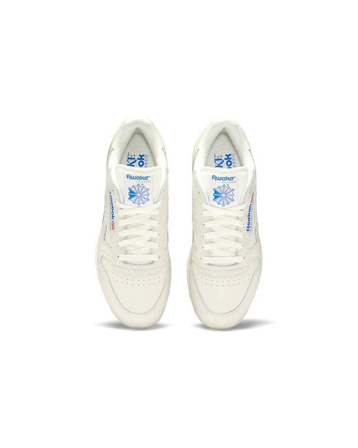 Reebok White Awake Ny X Classic Leather Snakeskin' for men