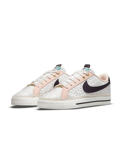 Nike White (Wmns) Serena Williams Design Crew X Court Legacy Pale Coral'
