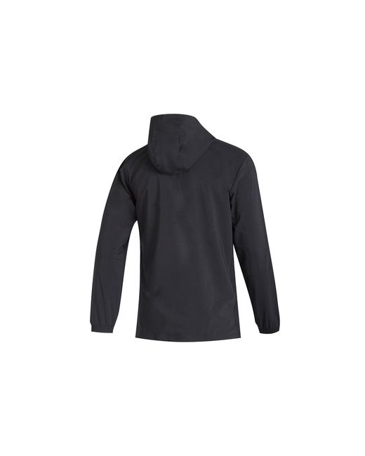 Adidas Blue Tiro21 Wb Soccer/Football Training Sports Hooded Logo Jacket for men