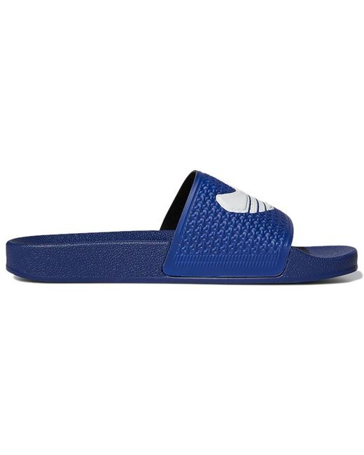 Adidas Blue Shmoofoil Slides 'Victory' for men