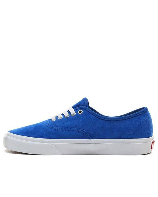 Vans Blue Authentic Suede 'Princess' for men
