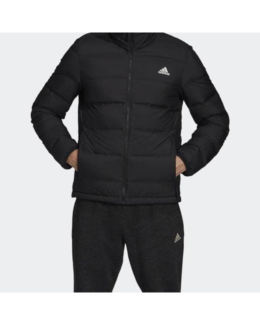 Adidas Black Helionic 3S Jkt Outdoor Down Jacket for men