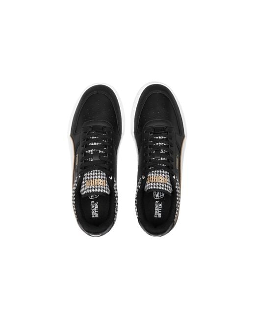 PUMA Black Caven Dime Houndstooth for men