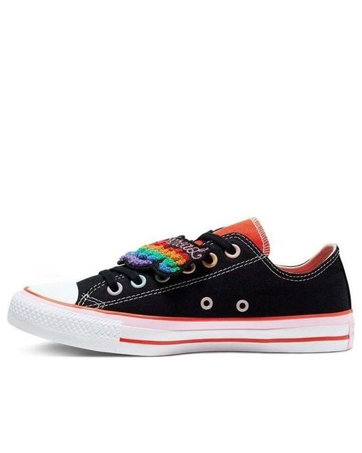 Converse Blue (Wmns) Millie Bobby X Chuck Taylor All Star Ox 'Multi'