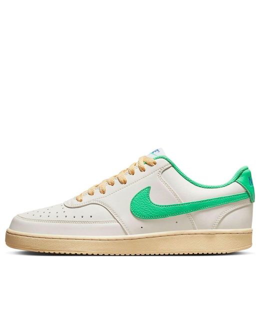 Nike Green Court Vision Lo 'Sail Electric' for men