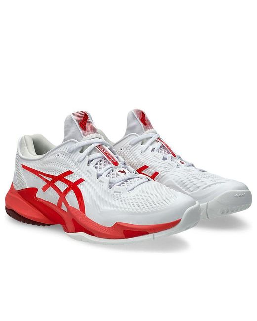 Asics Red Court Ff 3 Novak Clay Electric' for men