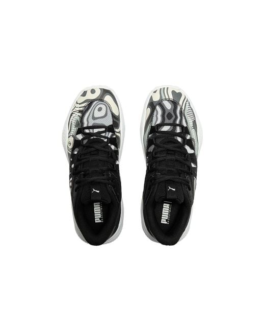 PUMA Black Court Rider 2.0 'Lava' for men