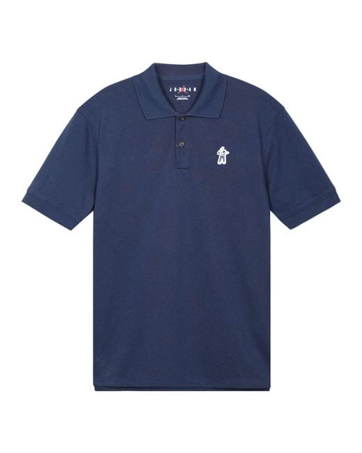 Nike Blue X Eastside Golf Polo Shirt Asia Sizing 'Midnight' for men