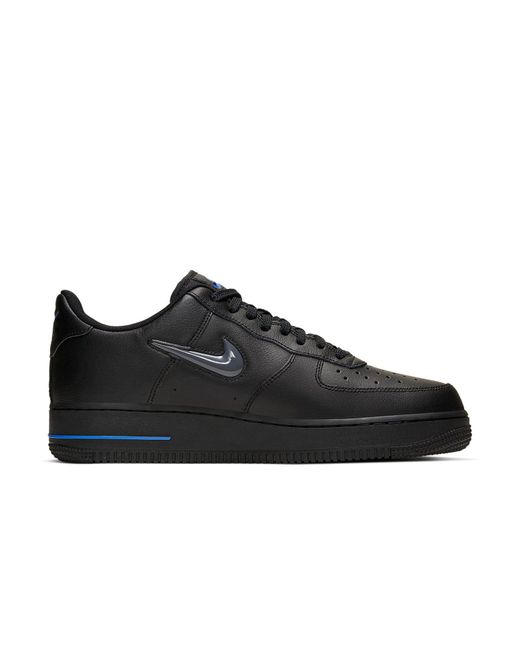 Nike Black Air Force 1 Low Jewel for men