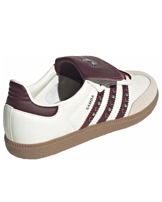 Adidas White Samba Lt 'Hemp Off-