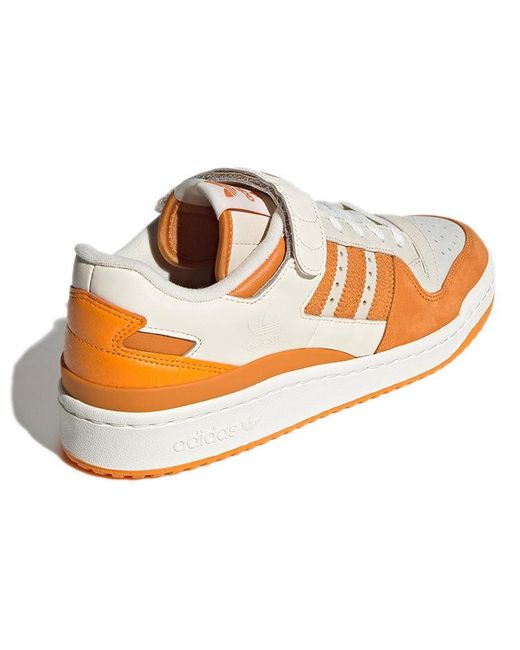 Adidas White Originals Forum 84 Low Shoes for men