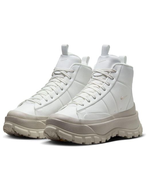 Nike Gray Blazer Roam Mid Winterized Shoes