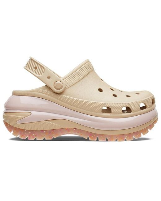CROCSTM Natural (Wmns) Classic Mega Crush Clog 'Chai Multi'