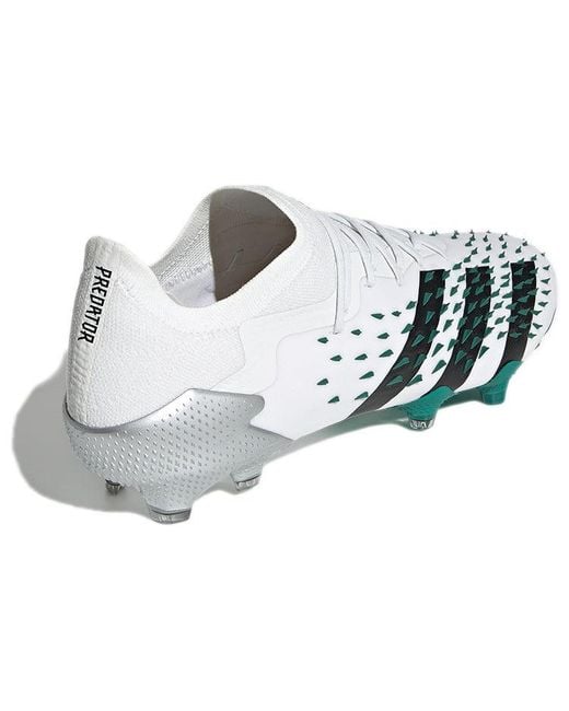 Adidas White Predator Freak.1 L Fg Eqt for men